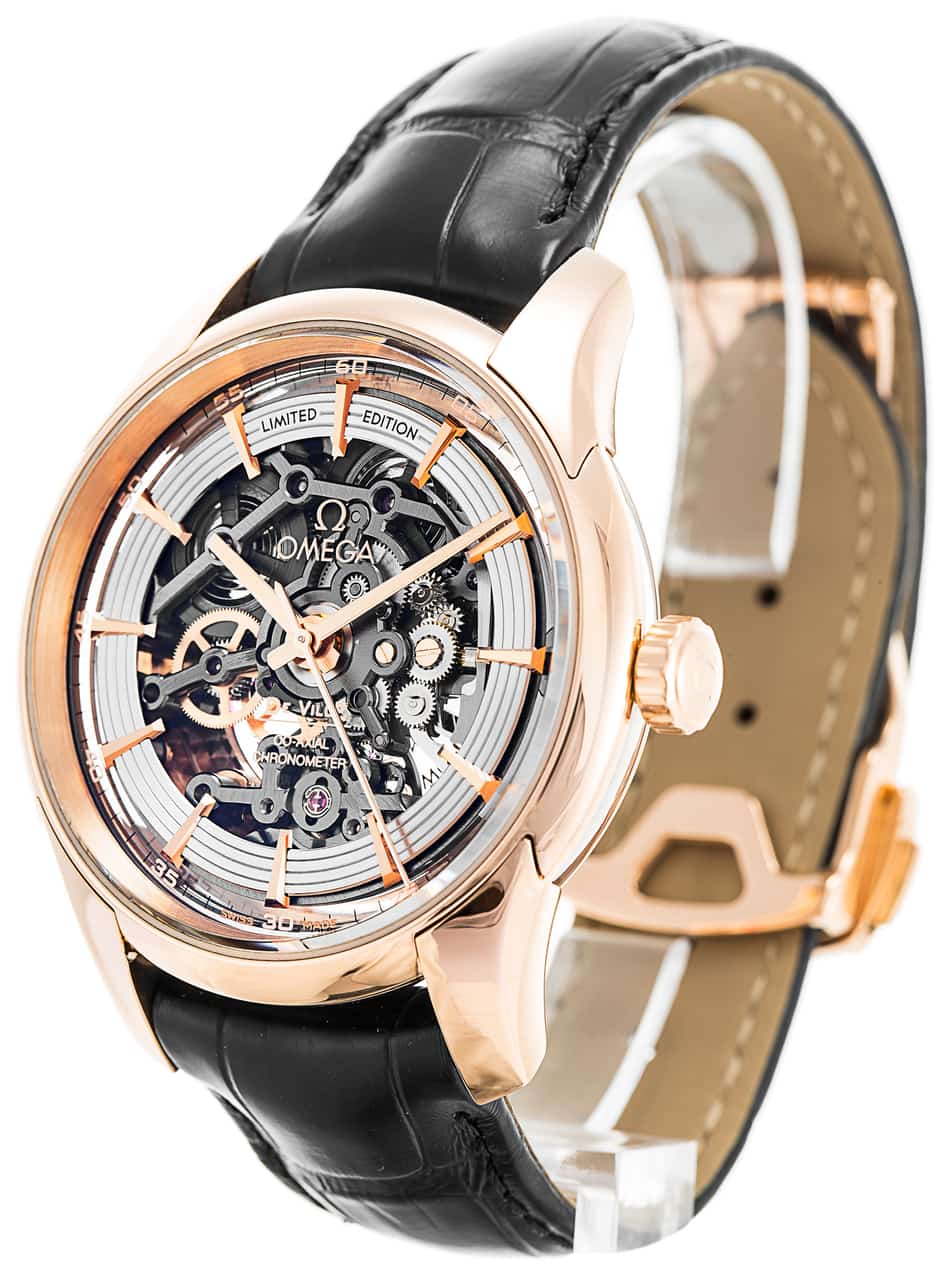 Pre Owned Omega De Ville Hour Vision 431.53.41.21.64.001 Watch